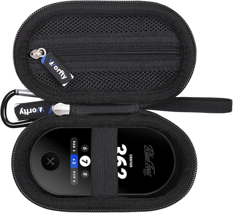 worfty Case for Blue Tees Golf Ringer - Hard Protective Travel Carrying Storage Bag (Black) - Image 1